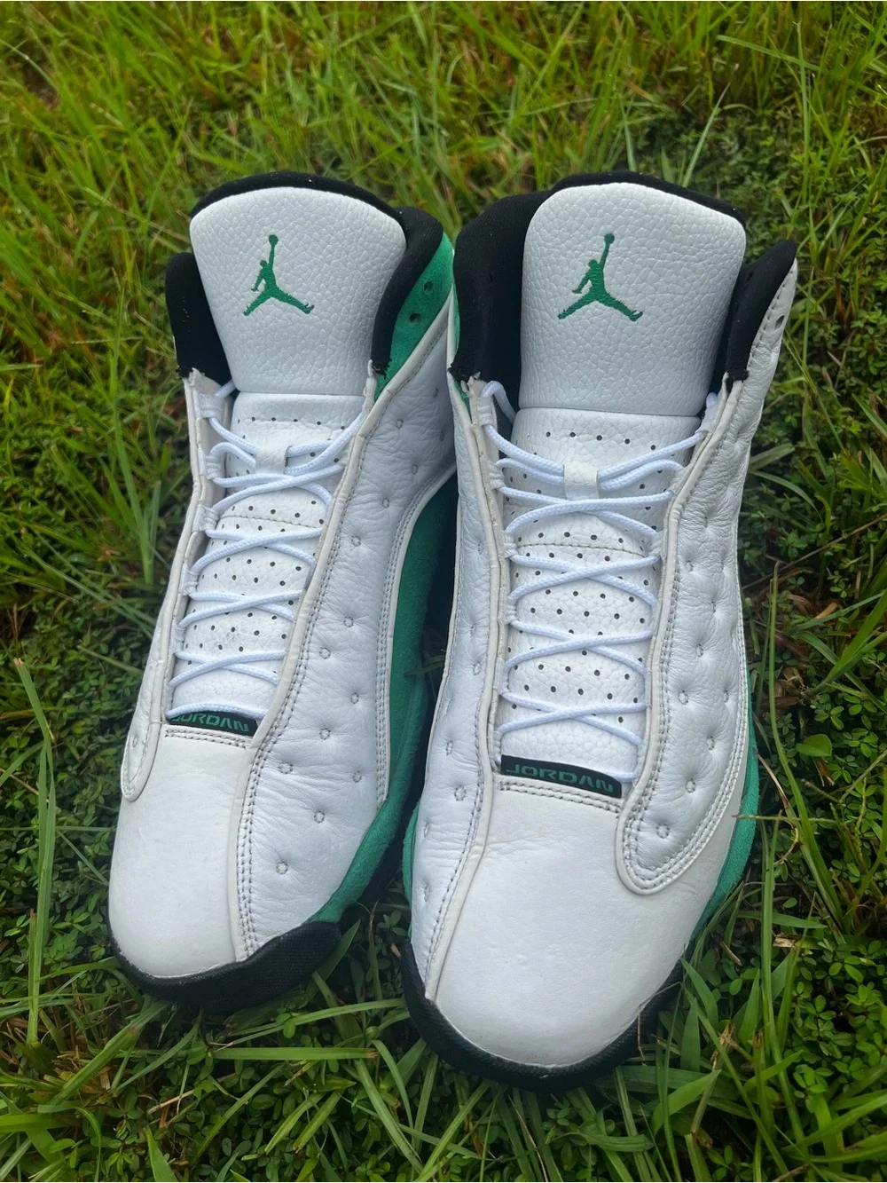 CLEAN Air Jordan 13 XII size 11 Mens Lucky Green shoes